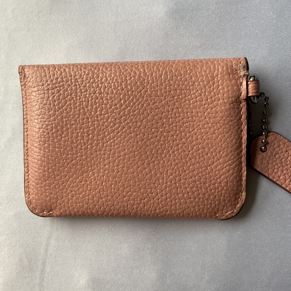 Coach tea rose card holder - Picture 6 of 7
